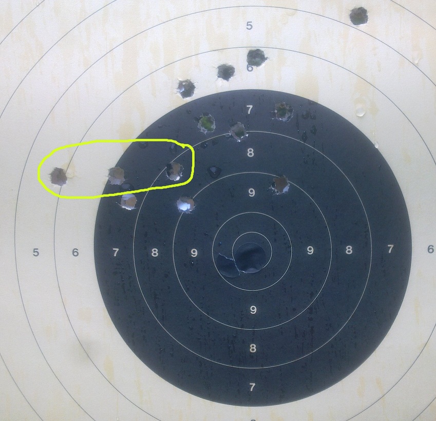 First test target