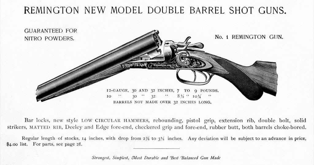 1889 catalogue - No1 gun
