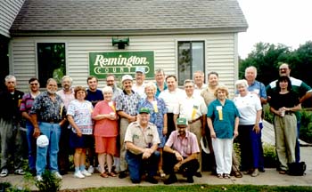 RSA members gather for a group photograph.
