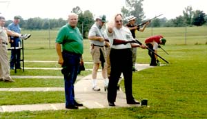 RSA members enjoy the day's shoot on the Trap, Skeey & Sporting Clays Range.
