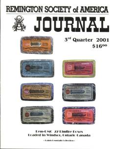 Photo of the Third Quarter 2001 Issue of the RSA Journal