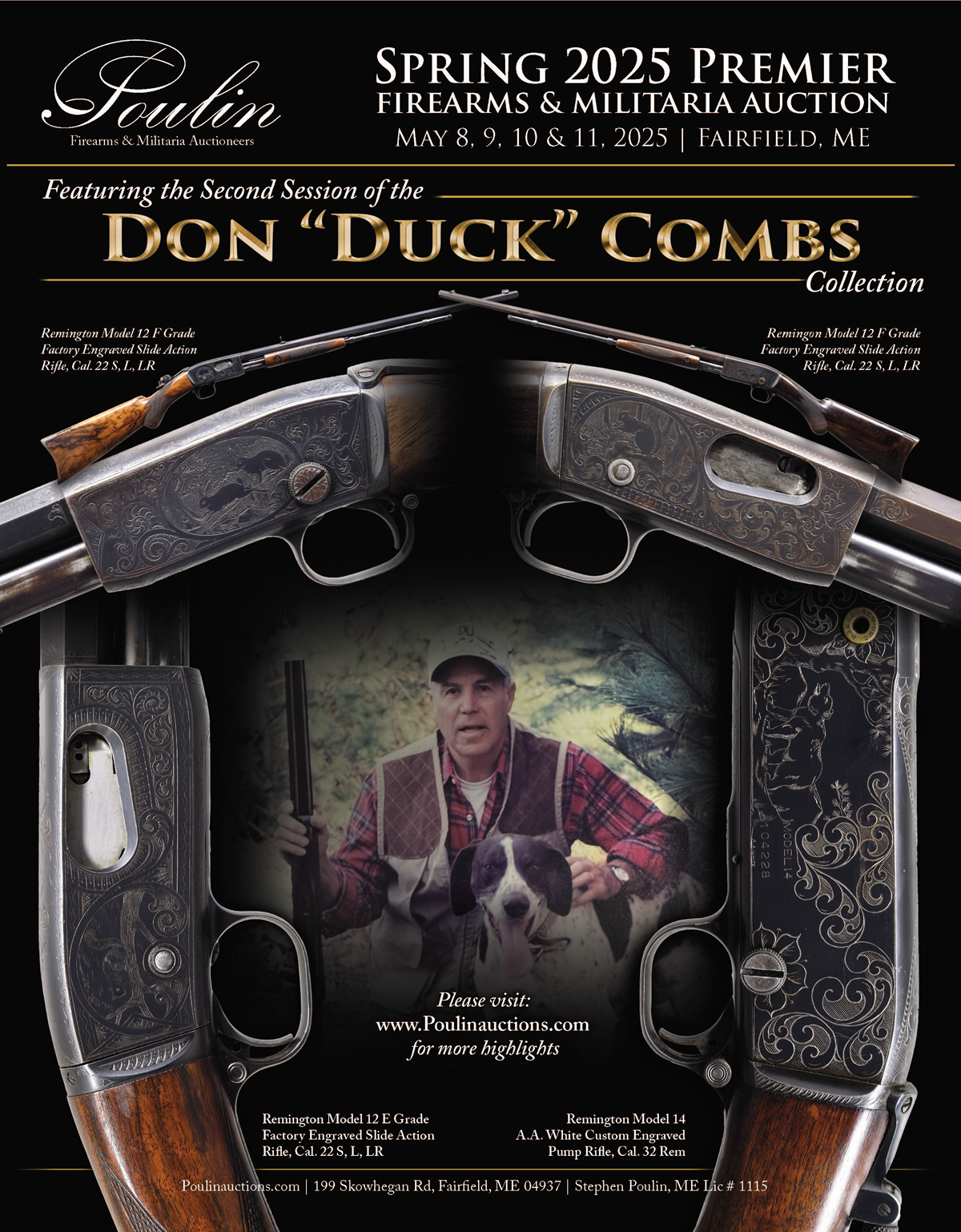 Poulins Don Duck Combs Auction